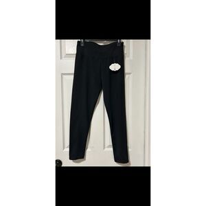 Vivi Diva‎ Womens Leggings Black  Size L Band Waist NEW With Tags